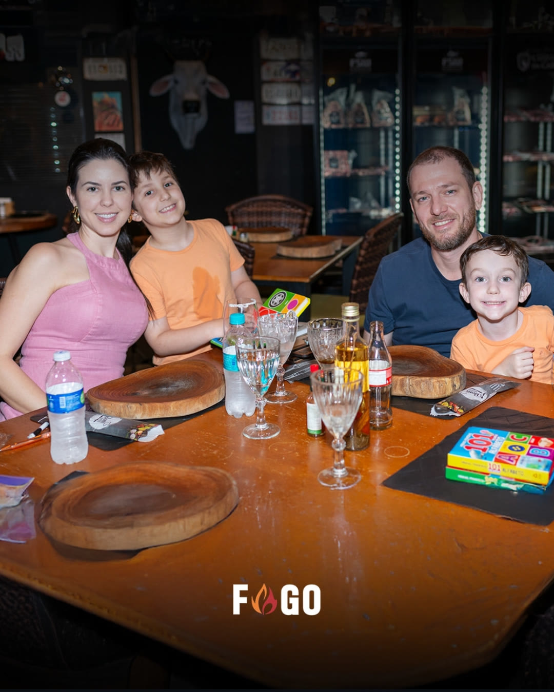 Família reunida na FOGO Sinop